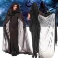 Miniatyrbillede 8 af 9: Heksetøj Halloween kostume M M