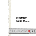 Miniatyrbillede 2 af 10: 2 Stk Plys Twisting Sticks Plys Gevind Jerntråd HVID White