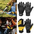 Miniatyrbilde 9 av 10: Arbeidshansker Hagehansker SVART S S Black S-S