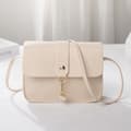 Handväska Mini Square Bag BEIGE beige