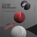 Miniatyrbild 5 av 10: Bärbar sfäriskt minikort Stereo trådlös Bluetooth -högtalare svart