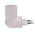 Miniatyrbild 8 av 9: Skruvomvandlare E27 Bulb Light Base EU PLUG EU PLUG EU Plug