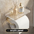 Pikkukuva 2 / 10: WC-paperiteline WC-paperirullan pidike GOLD gold