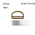 Miniatyrbild 1 av 10: 4 st Bälteskrokar Webbing Spännen ARMY GREEN 3.8CMSTYLE 2 STIL 2 Army Green 3.8cmStyle 2-Style 2