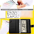 Miniatyrbilde 6 av 10: A6 Budget Perm Notebook Planner BLÅ Blue