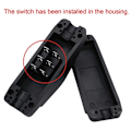 Miniatyrbillede 5 af 6: Inline ledningskontakt ON Off Switch in line Power Switch