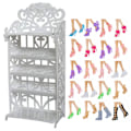 Miniatyrbilde 4 av 10: Dukkesko Skostativ RACK&10PAR RACK&10PAR rack&10pair