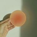 Pikkukuva 1 / 10: 4 kpl Akryylivärinen lasinalusta Pyöreä värillinen lasinalta ORANSSI orange