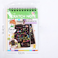 Pikkukuva 1 / 10: Scratch Notebook Scratch Art Painting Doodle SGREEN GREEN SGreen