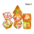 Miniatyrbild 1 av 10: 7 st/ set DND-tärningar Polyedriska tärningar STYLE 2 STYLE 2 Style 2