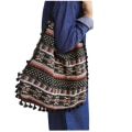 Miniatyrbilde 5 av 7: Vintage skulderveske Fringe skulderveske C C C