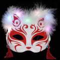 Miniatyrbilde 1 av 10: LED Mask Foxes Mask TYPE C TYPE C Type C
