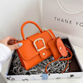 Pikkukuva 1 / 10: Crossbody Top Handle Laukut Single Olkalaukku ORANSSI orange