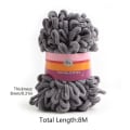 Miniatyrbild 2 av 10: Chunky Garn Virkad Scarf Tråd C C C