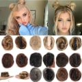 Miniatyrbild 3 av 10: Piece Updo Messy Bun 08 08