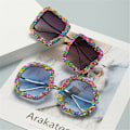 Pikkukuva 9 / 10: Steampunk Aurinkolasit Esteettiset aurinkolasit SQUARE FRAME SQUARE Square Frame