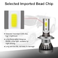 Miniatyrbillede 3 af 10: 2 stk bil LED lys konvertering glober H8/H9/ H11 H8/H9/ H11 H8/H9/ H11
