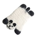 Miniatyrbillede 1 af 9: Håndlavet uldfiltunderlag til dyr Dækkeserviet PANDA PANDA Panda