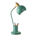 Miniatyrbilde 6 av 10: Skrivebordslampe Bordlampe GRØNN EU-PLUGG EU-PLUGG green EU Plug-EU Plug