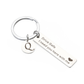 Miniatyrbild 1 av 10: Drive Safe Keychain A-Z 26 Initialer Bokstäver Nyckelring Q Q