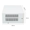 Miniatyrbillede 8 af 10: Indkapsling Project Case Junction Box 80X200X160MM 80x200x160mm