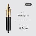 Miniatyrbillede 5 af 5: 3 STK Pennespids Nib Guld