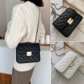 Miniatyrbillede 3 af 10: Skuldertaske Messenger Bag SORT black