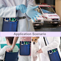 Miniatyrbilde 4 av 10: Nurse Organizer Bag Midjeveske ROSA Pink
