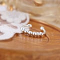 Miniatyrbillede 5 af 10: Fidget Perleringe Angst Ring SØLV silver