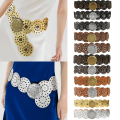 Pikkukuva 3 / 10: Levyhihnat Hollow Belt GOLD GOLD BUCKLE GOLD BUCKLE Gold Gold Buckle-Gold Buckle