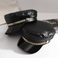 Miniatyrbillede 6 af 10: Beret Hat Peaked Hat 3 3 3