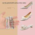 Miniatyrbillede 4 af 10: 2 Par Dame Snørebånd Bundle Snørebånd TRANSPARENT-2 Transparent-2