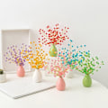 Miniatyrbild 3 av 4: Cube Crystal Beads Multicolor Clear Cube Crystal Square Akryl