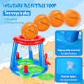 Miniatyrbillede 8 af 10: Oppustelig ring, kastering, spil Flydende pool legetøj SET-4 Set-4