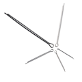 Miniatyrbillede 6 af 7: 20stk splitstift sortimentssæt splitstift
