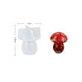 Pikkukuva 8 / 10: 7 kpl / set Sienimuotti Mold 4 KPL STYLE 5 4 KPL 4pcs Style 5