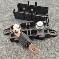 Miniatyrbillede 8 af 10: 2 STK Stor flad Sikringsholder Bilbolt Fast Sikringsholder Sikring