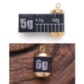 Miniatyrbild 4 av 10: Vikter Bly Sänkare Fiske Bly falla 5.0G-10PCS 5.0G-10PCS 5.0g-10pcs