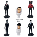 Miniatyrbillede 3 af 9: 6-17 stk Toilet Man Skibidi Model 6STK-A 6STK-A
