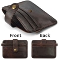 Miniatyrbillede 8 af 10: Kreditkortholder Mini Slim Wallets 3 3 3