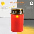 Miniatyrbillede 3 af 10: Solar Grave Light Plæne Light RØD STYLE-2 STYLE-2 Red Style-2-Style-2