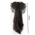 Pikkukuva 2 / 10: Hiuskynsipidikkeet Barrette-hiusneula MUSTARUSKEA 1 1 black brown 1-1