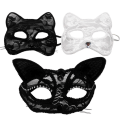 Pikkukuva 2 / 8: Lace Masquerade Eye Mask Half Face Lace Cat Mask H H H