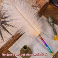 Pikkukuva 4 / 10: 2kpl Feather Pen kuulakärkikynä 07 07 07