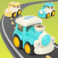 Pikkukuva 5 / 10: Mini Inertiaauto Lelu Automalli KELTAINEN yellow