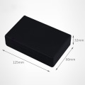 Pikkukuva 9 / 10: Electronic Project Box vedenpitävä cover Project MUSTA Black 125x80x32mm