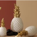 Miniatyrbild 8 av 10: Pineapple Crafts Desktop Ornament SVART L black L