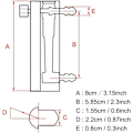 Miniatyrbilde 2 av 8: Flow Meter Oksygen Flow Meter Gass Flow Regulator