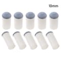 2 förpackningar 10 st/pack Biljardköspetsar Spetsskydd 10MM 10MM 10mm
