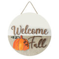 Pikkukuva 4 / 10: Tervetuloa syksyn ovikyltti Pumpkin kyltti DESIGN 3 DESIGN 3 Design 3